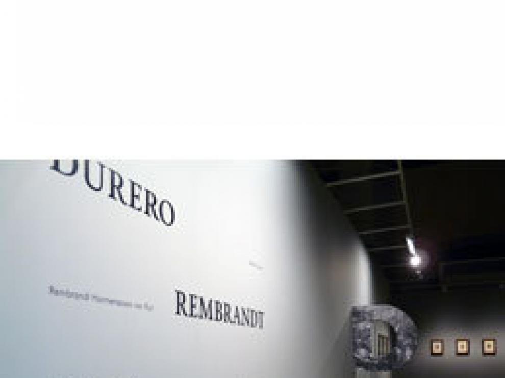 Durero-Rembrandt-Goya, en el Camón Aznar