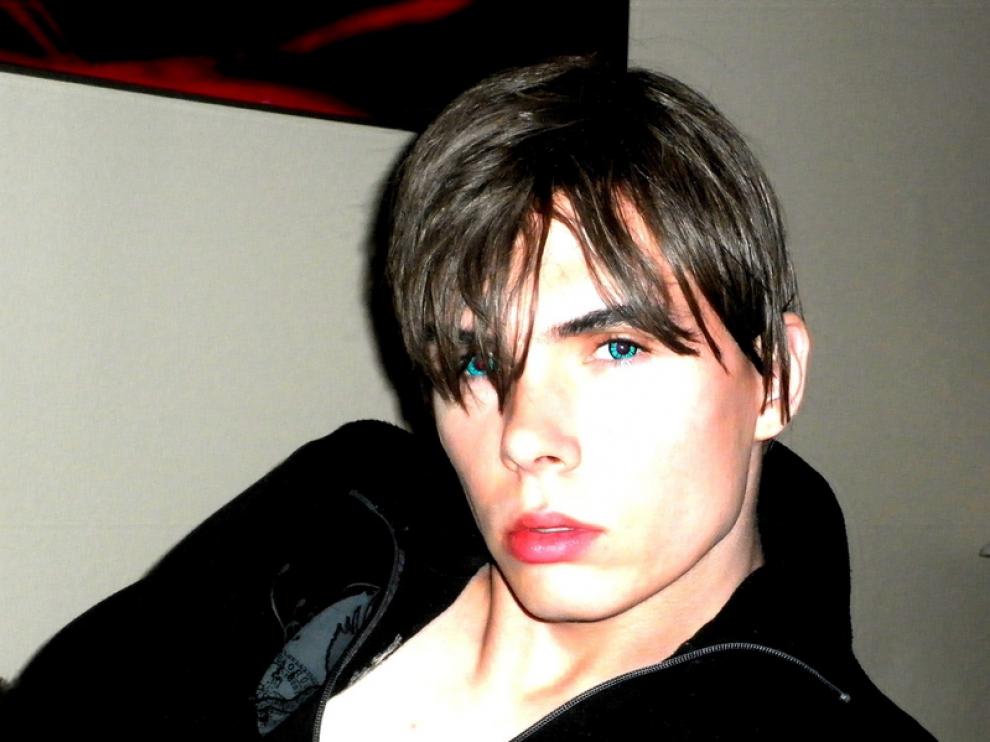Luka Rocco Magnotta en una foto manipulada digitalmente