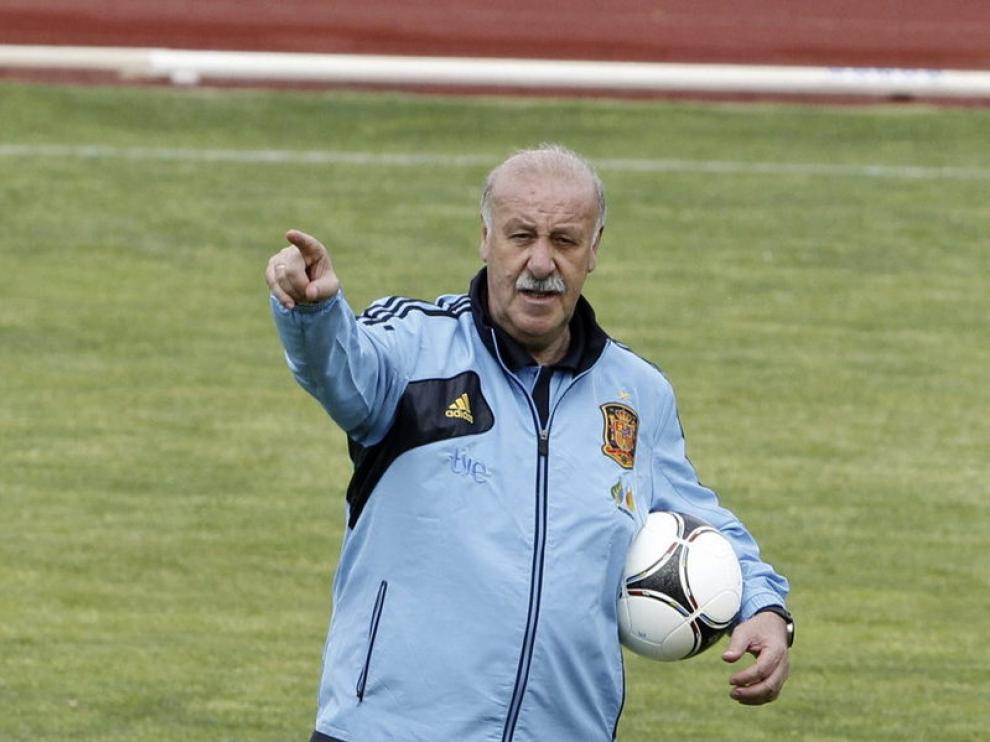 El seleccionador nacional Vicente del Bosque