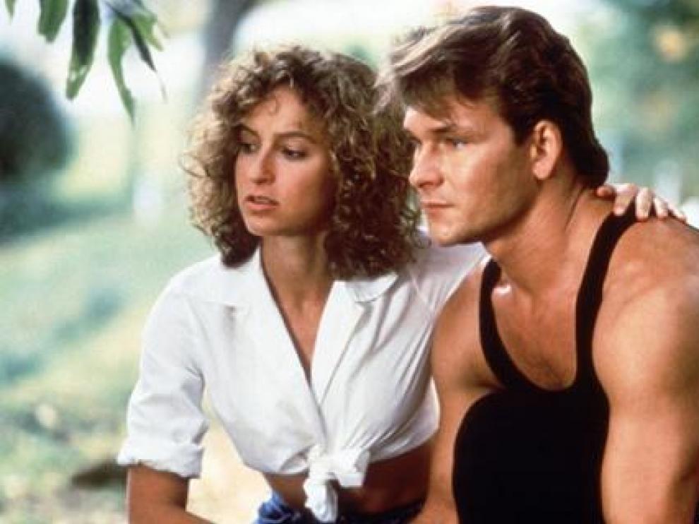 Jennifer Gray y Patrick Swayze
