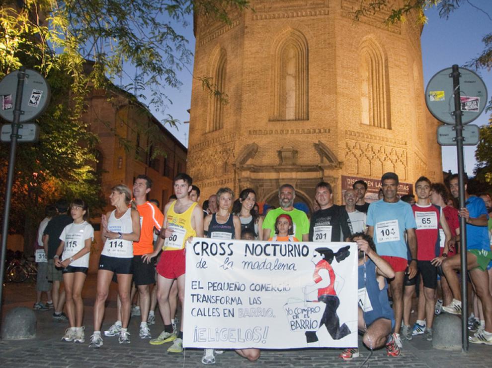 Imagen de archivo del cross nocturno