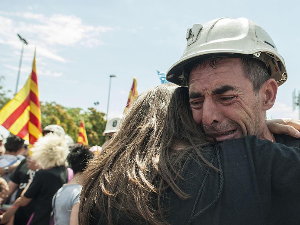 El recibimiento ha dejado imágenes muy emocionantes.