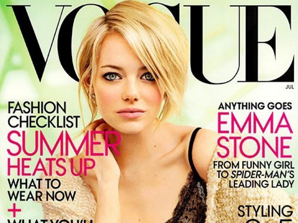 La actriz ha sido portada de Vogue