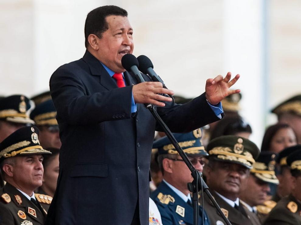 Foto de archivo de Hugo Chávez