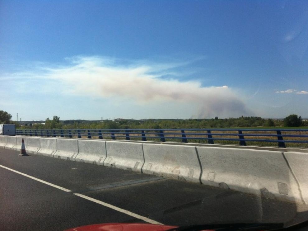 Incendio en San Gregorio