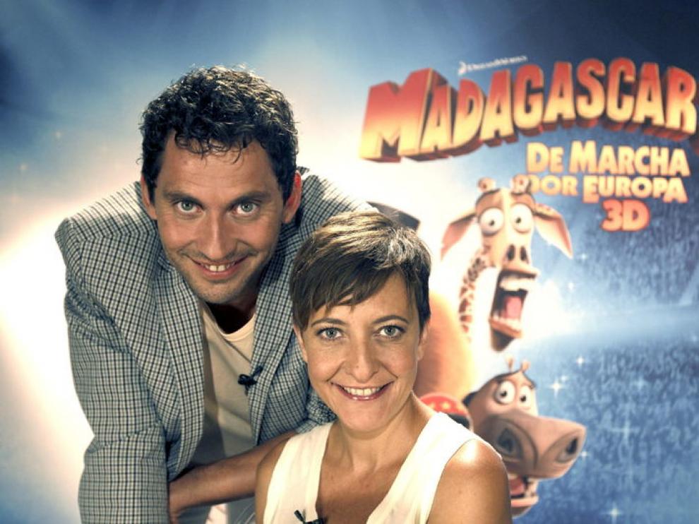 Eva Hache y Paco León las voces de 'Madagascar 3'