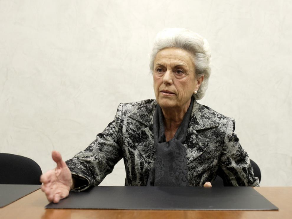 Pilar Muro, viuda de Publio Cordón