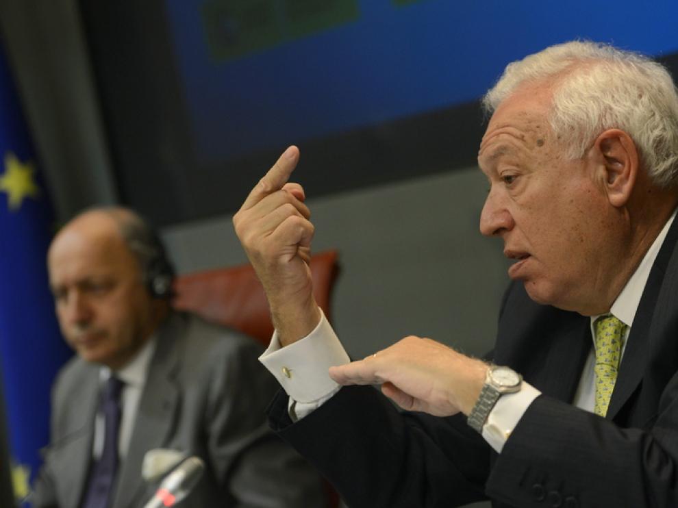 El ministro de Exteriores, José Manuel García-Margallo