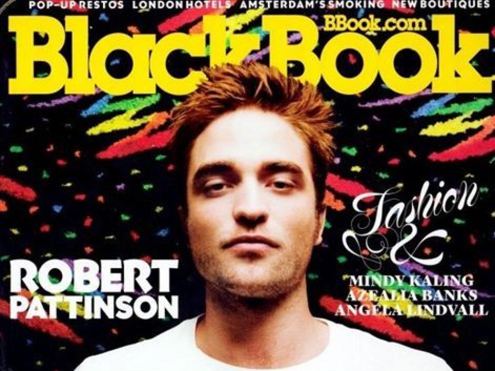 Portada de la revista 'Black book'