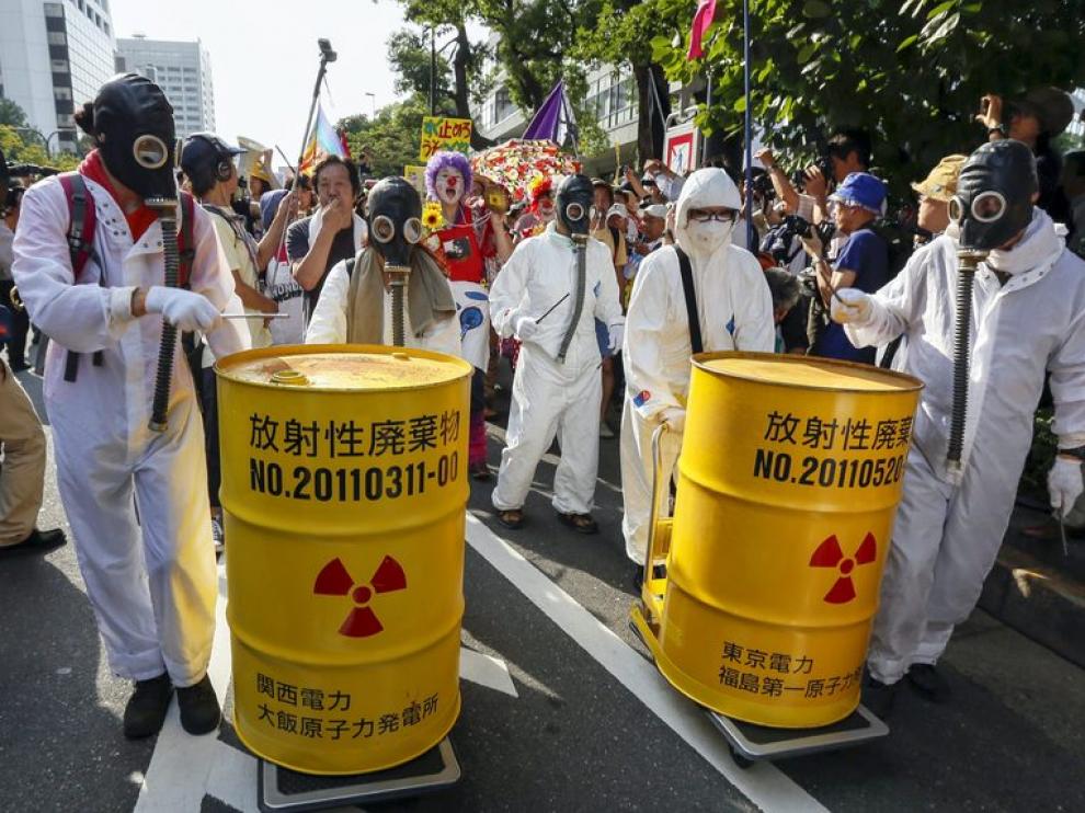 Manifestaciones contra la energía nuclear