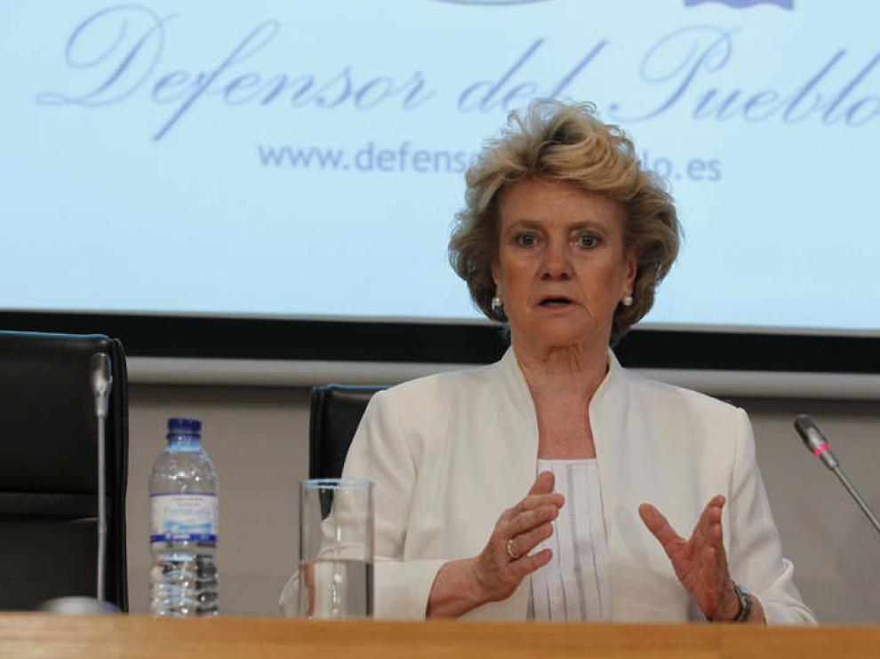 Soledad Becerril, actual Defensora del Pueblo.