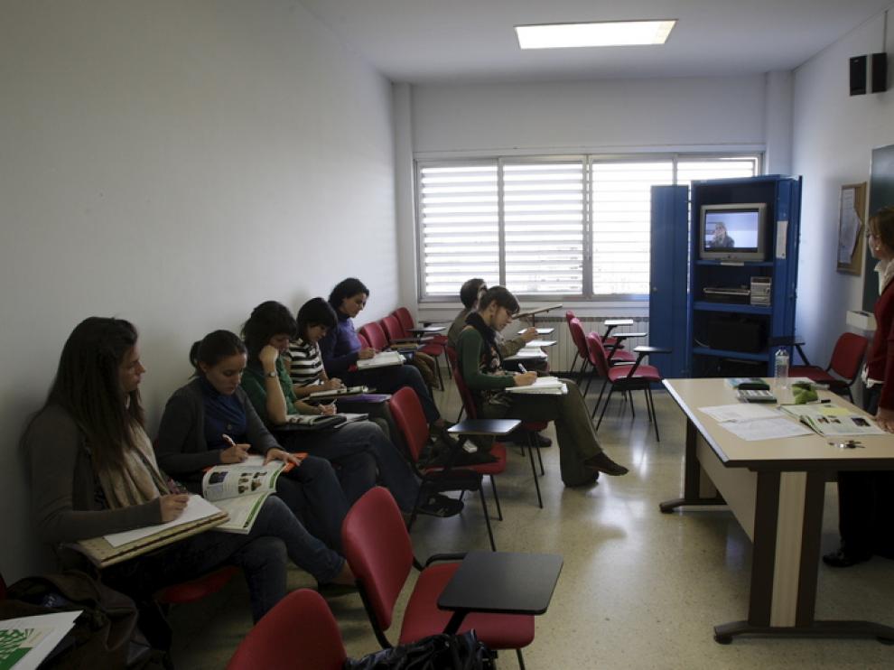 Imagen de archivo de una clase del Centro de Lenguas Modernas.