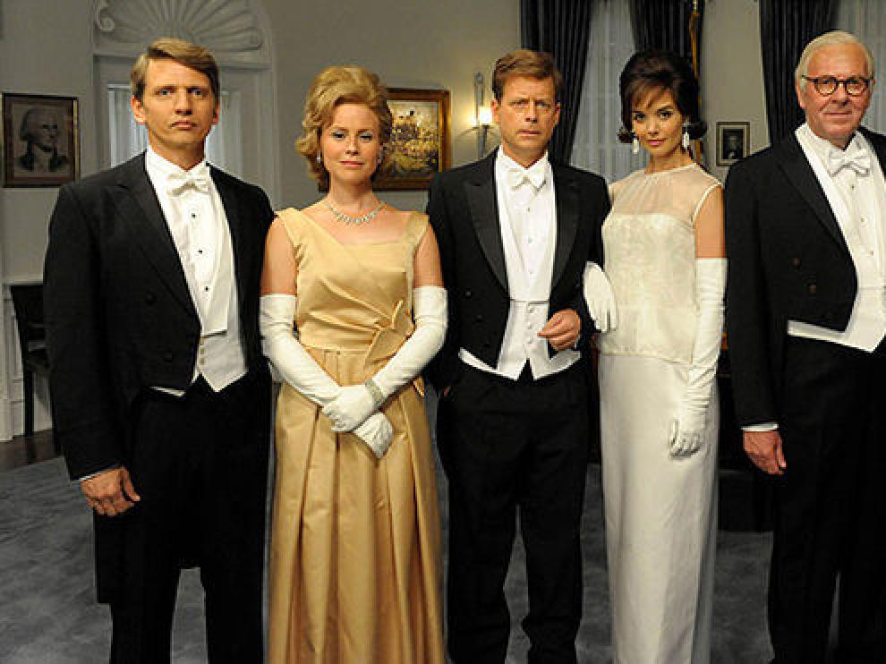 La familia Kennedy en la serie de televisión.