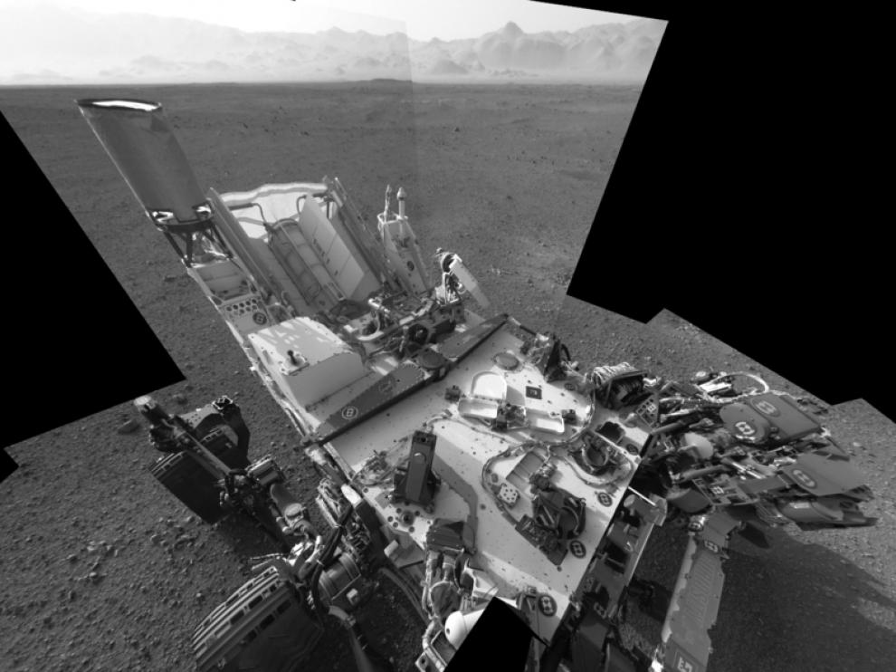 Curiosity ya tiene en marcha sus cámaras