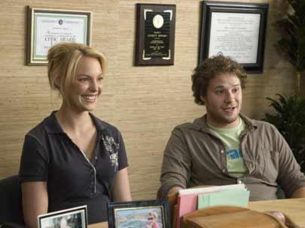 Allison y Ben, ambos protagonistas de la película