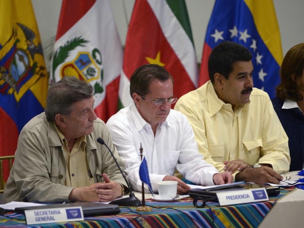 Los líderes de Unasur