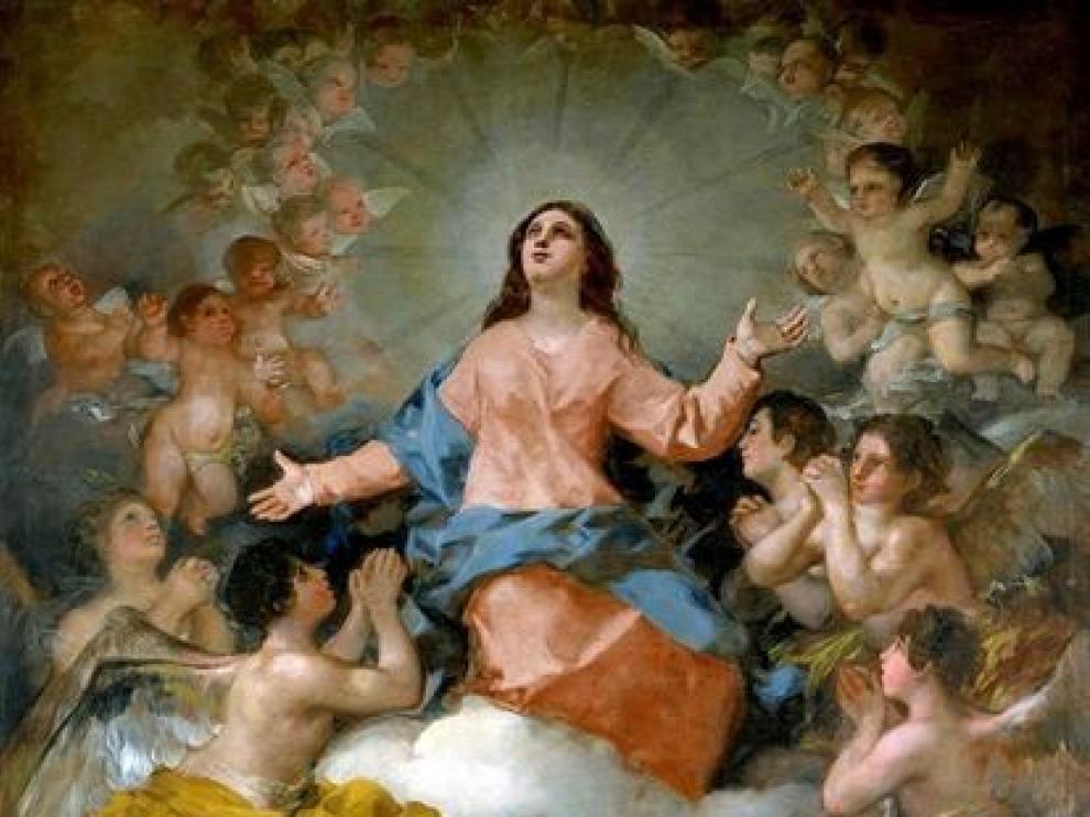 'Asunción de la Virgen' de Francisco de Goya