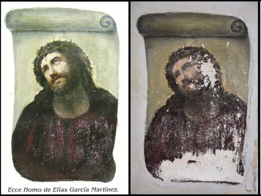 Ecce Homo en una foto de archivo.