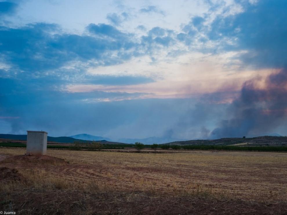 El incendio de Calcena