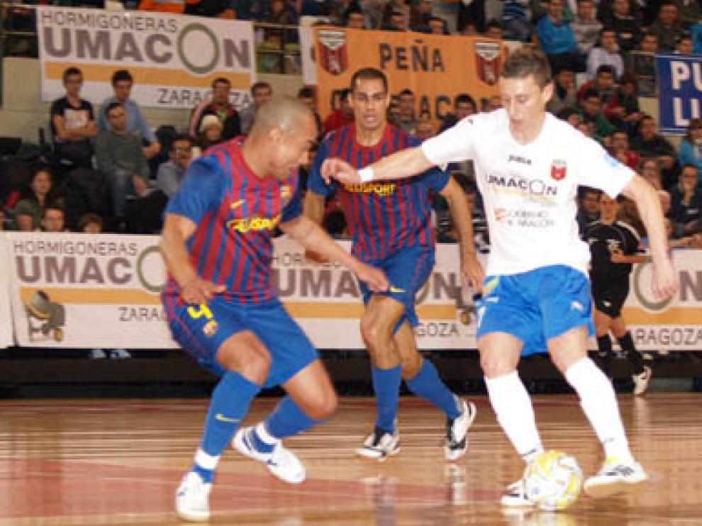 Umacón Zaragoza y Pozo Murcia se enfrentaron en los 'play off' de la pasada temporada