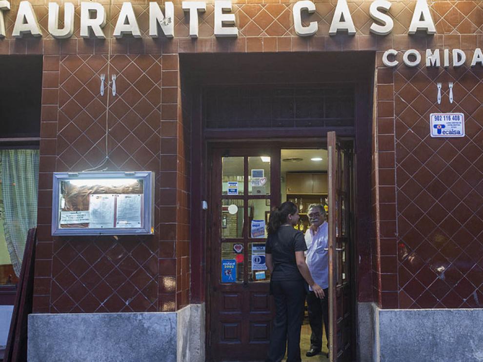 El restaurante Casa Emilio, en la Avenida de Madrid.