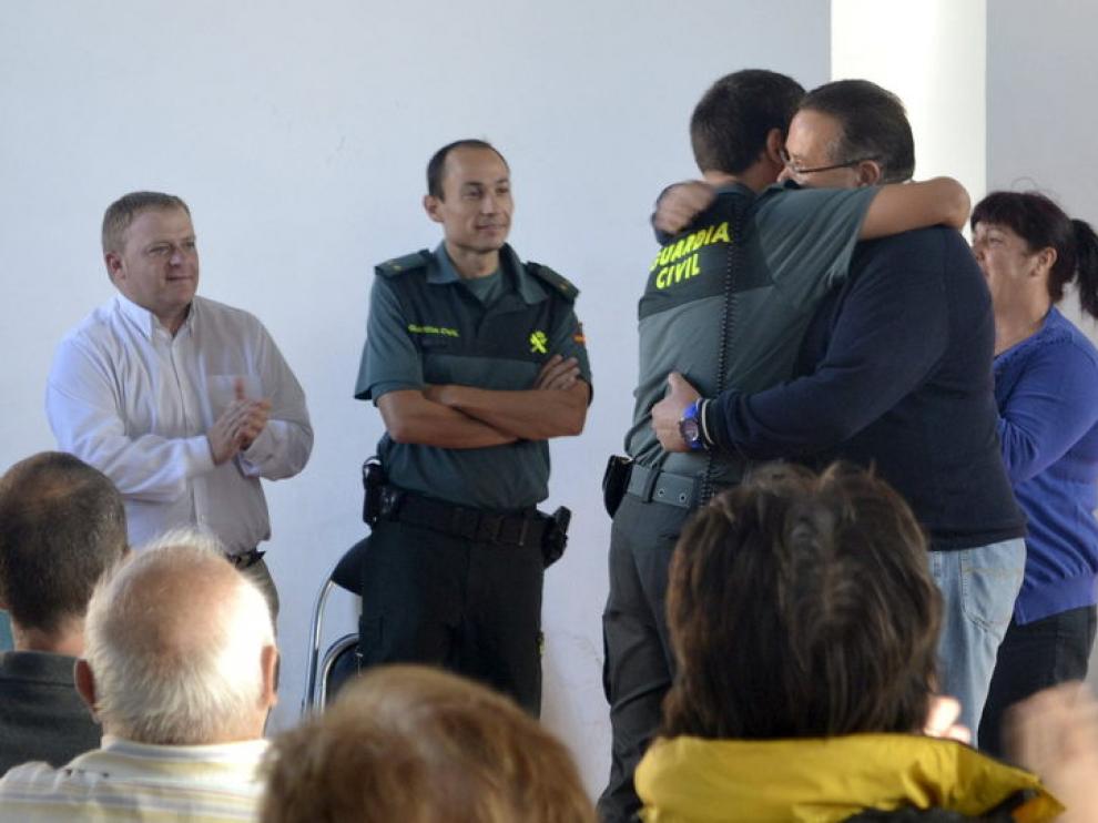 Los vecinos de Talamantes regresan a casa