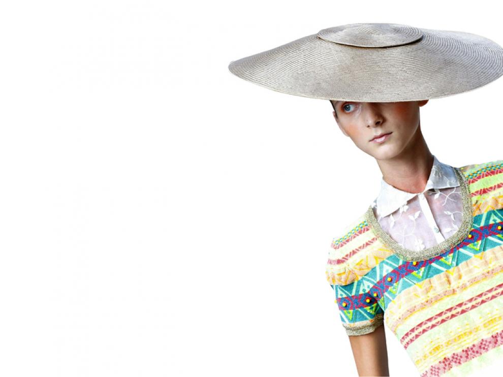 Un diseño de David Delfín de la semana Fashion de Madrid.