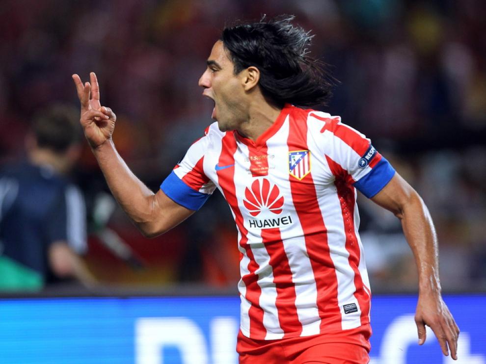 Falcao, autor de tres goles en la Supercopa