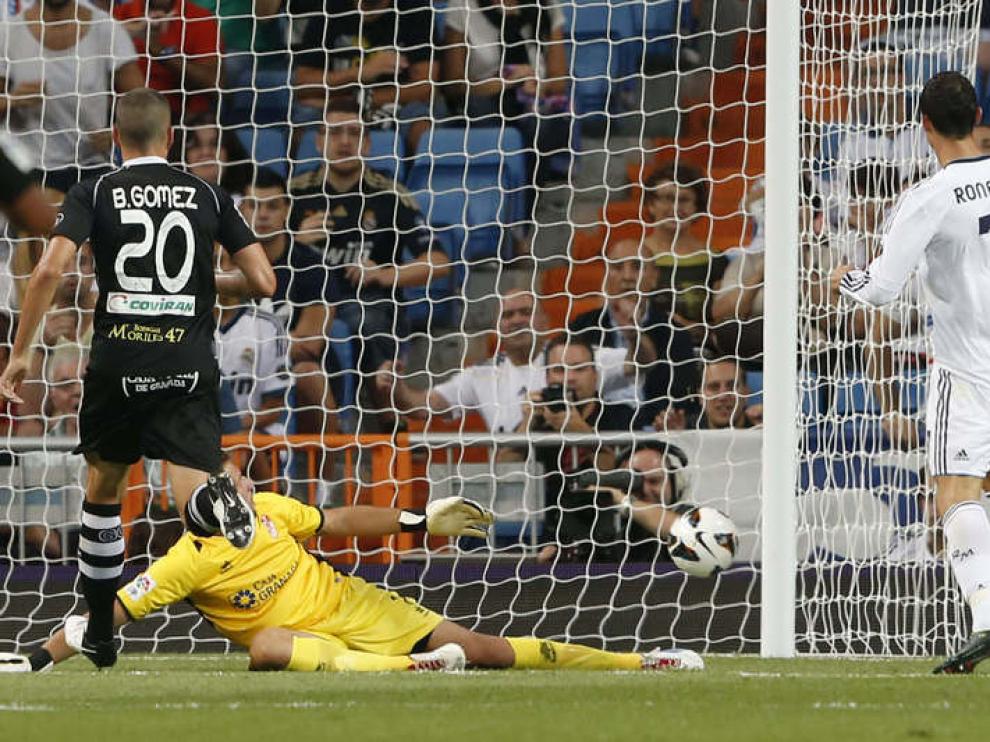 El portugués fue la clave del partido con dos goles.