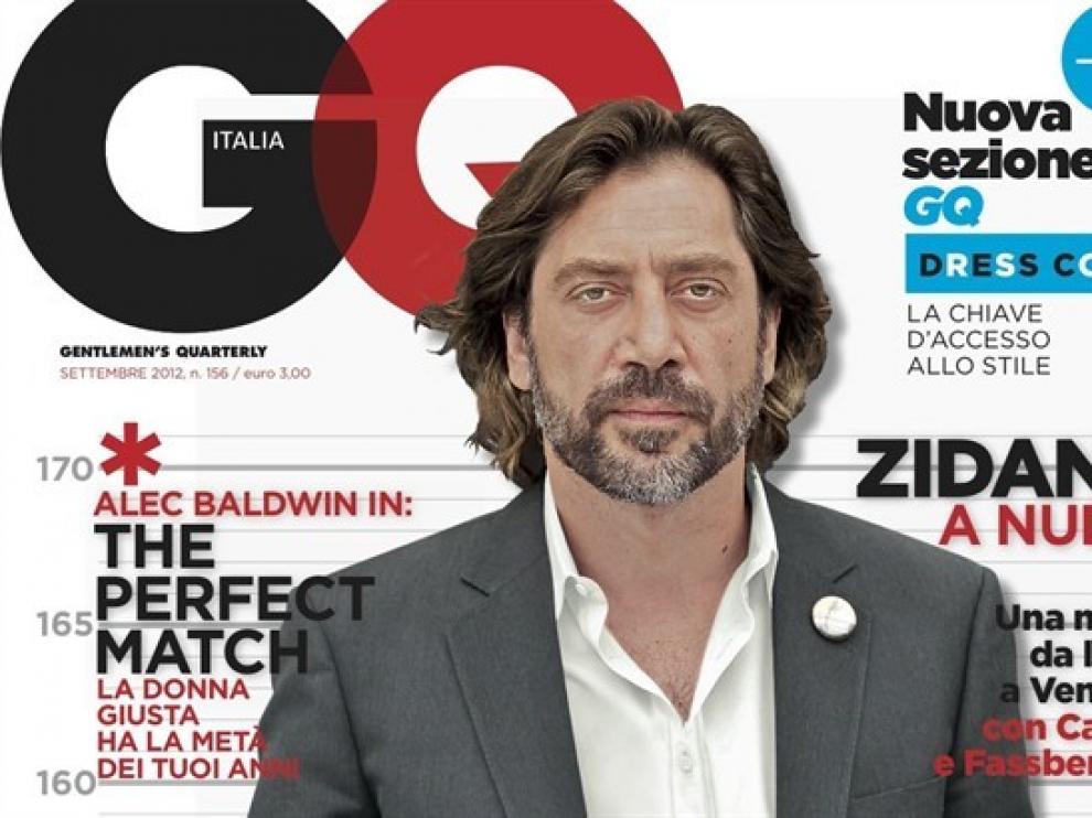 Javier Bardem posa para GQ Italia