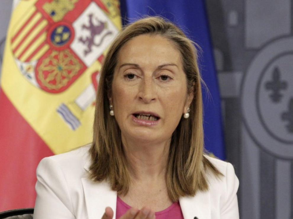 Imagen de archivo de la ministra de Fomento, Ana Pastor