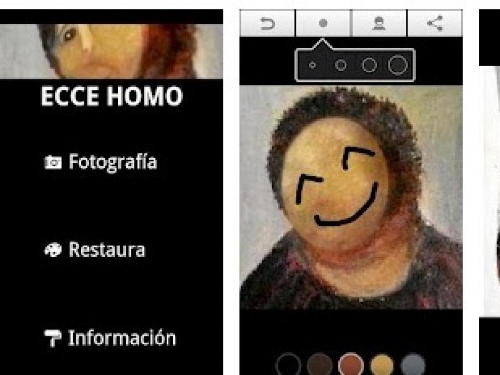 Android cuenta con múltiples aplicaciones sobre Ecce Homo