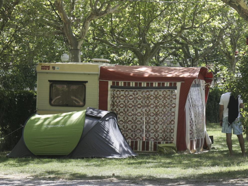 Campin de San Jorge, en Huesca.