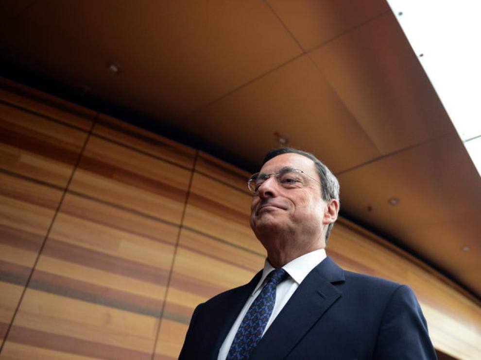 Mario Draghi, presidente del Banco Central Europeo