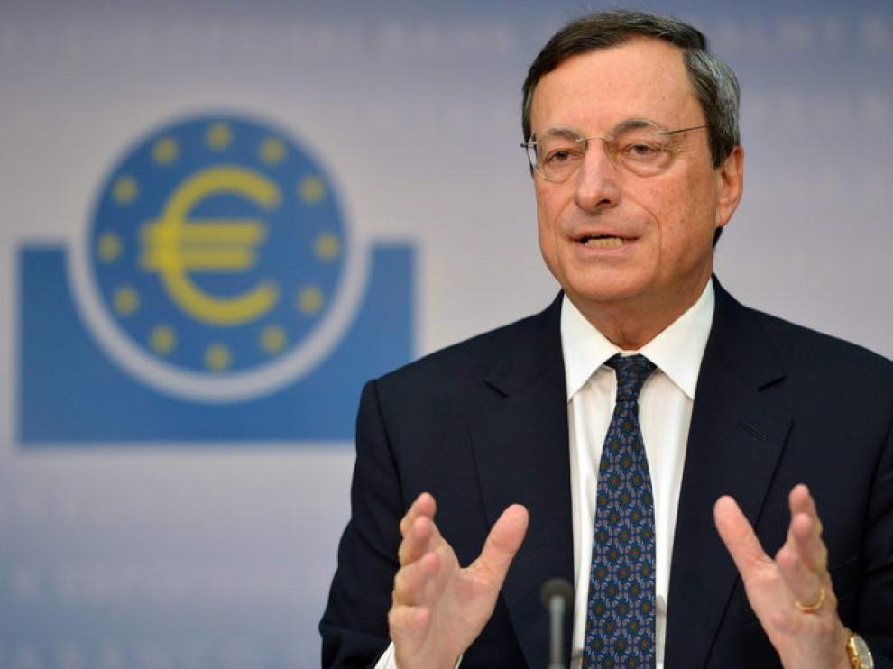 El presidente del Banco Central Europeo, Mario Draghi