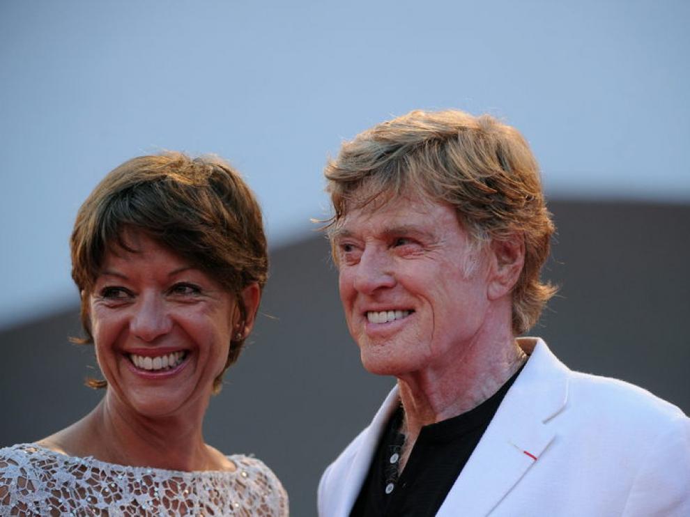 El actor estadounidense llegó acompañado de su esposa, Sybille Szaggars.