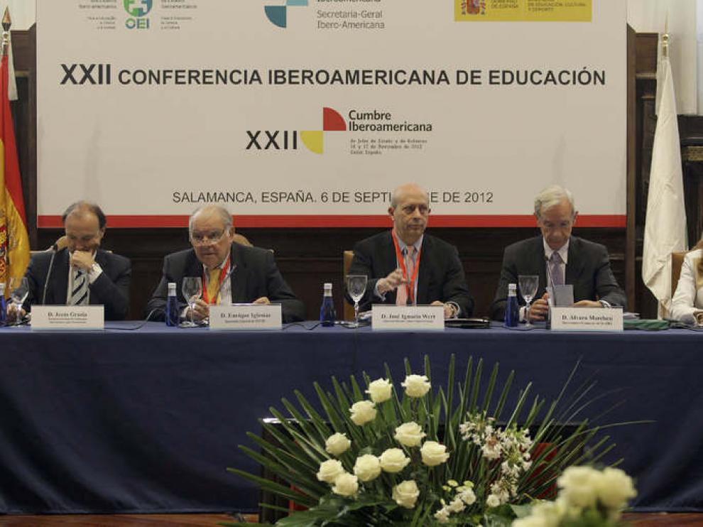 Wert en la XXII Conferencia Iberoamericana de Ministros de Educación.