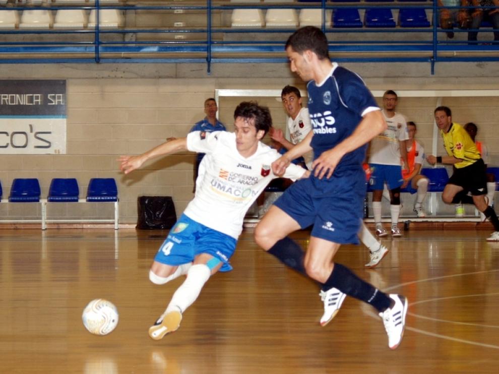 Partido entre el Umacón Zaragoza y el Ríos Renovables Ribera de Navarra.