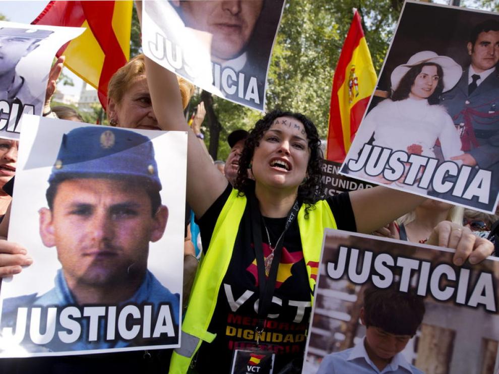 Imagen de la manifestación de este sábado