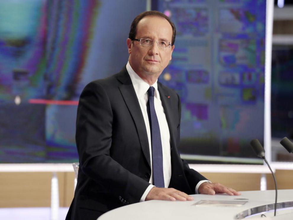 El presidente francés, el socialista François Hollande