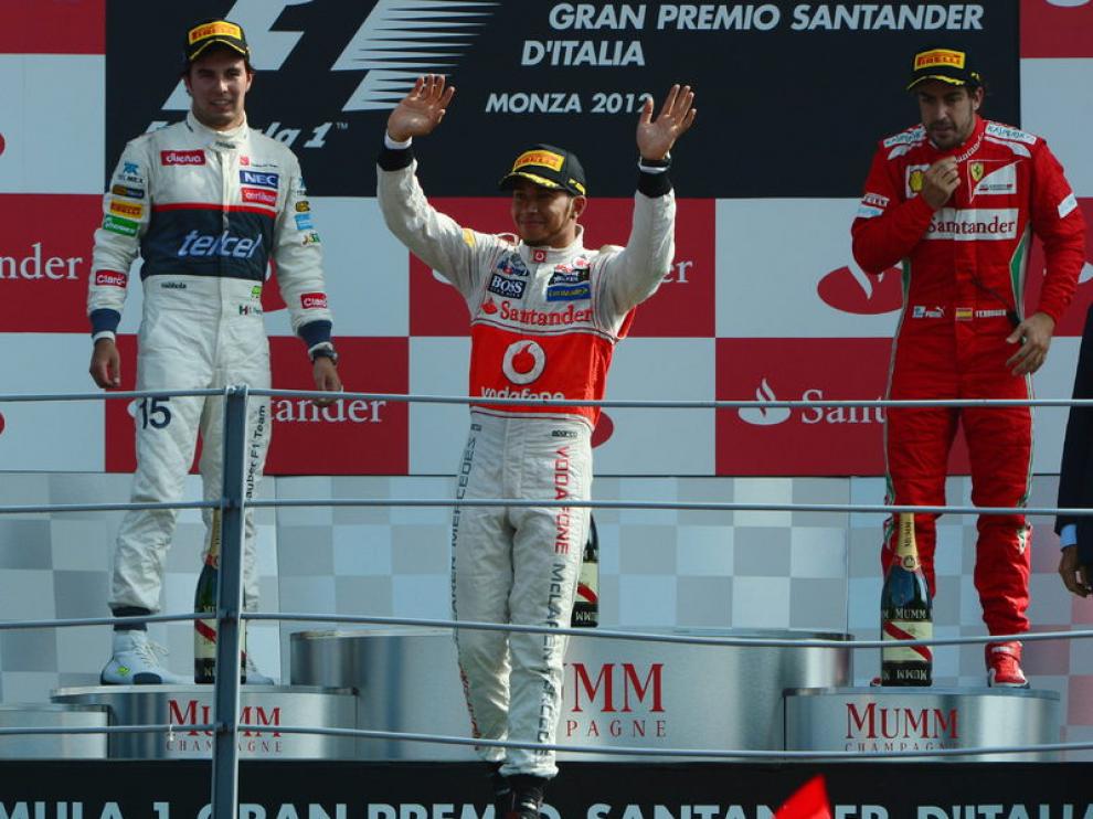 Podio de Monza