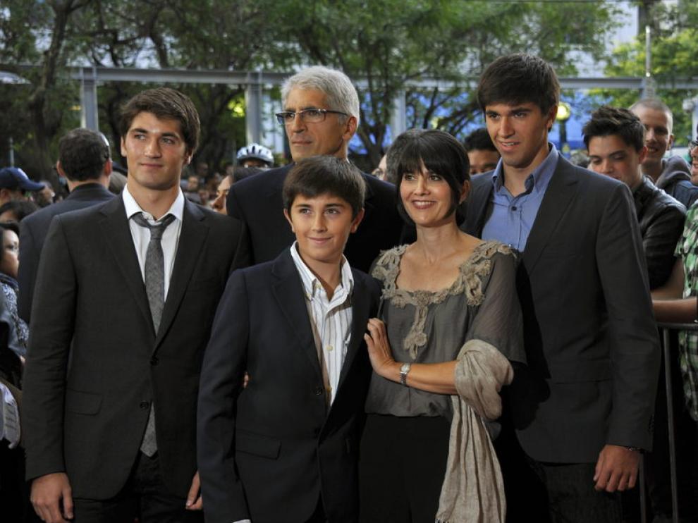 Protagonistas de 'Lo Imposible'. producida por el Grupo Mediaset España