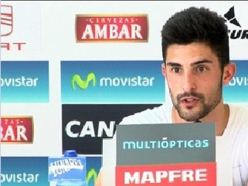 Álvaro en rueda de prensa