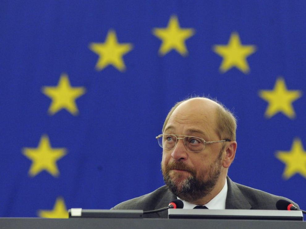 El presidente del Parlamento Europeo, Martin Schulz