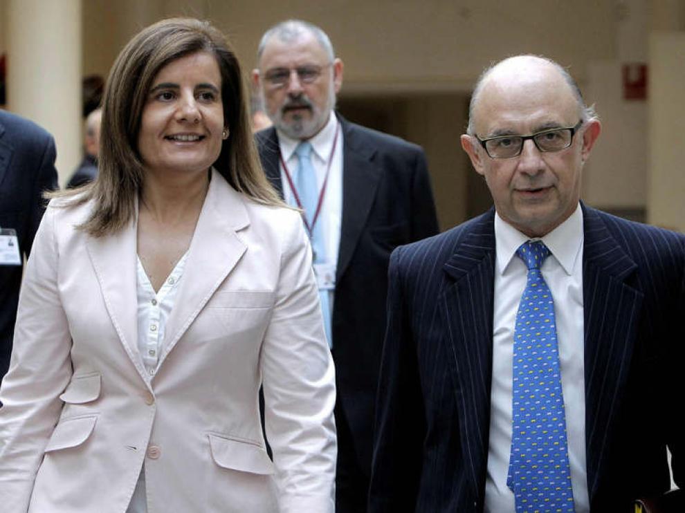 Fátima Báñez, ministra de Empleo