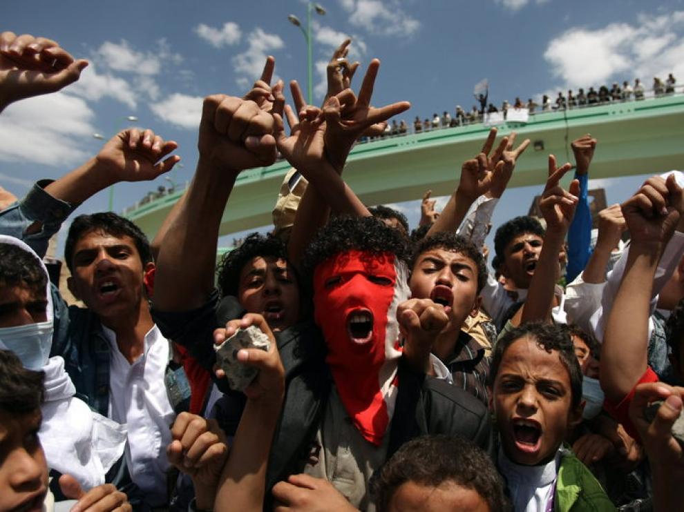 Disturbios en Yemen y Egipto