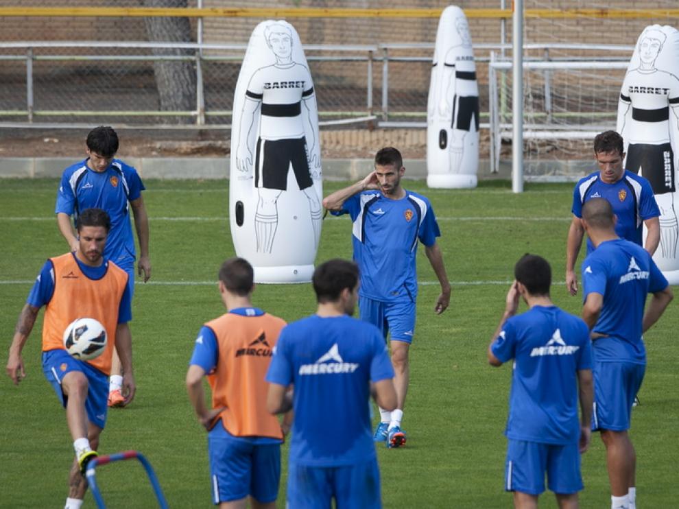 Sesión de entrenamiento en la Ciudad Deportiva