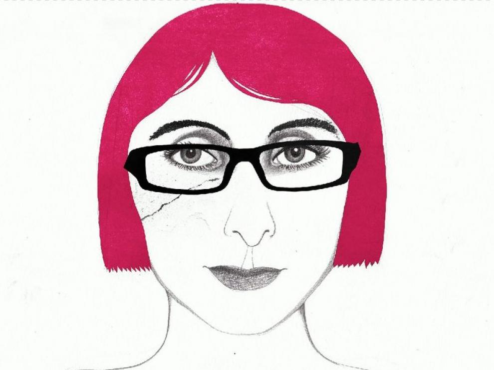Un retrato de Patricia Esteban, hecho por la ilustradora Sara Morante.