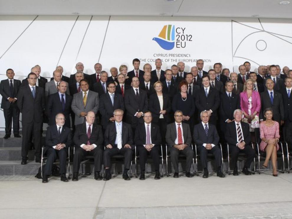 Foto de familia del Ecofin