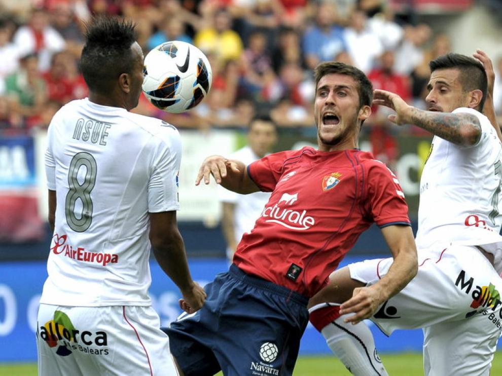 Oier Sanjurjo, en pugna con Oier